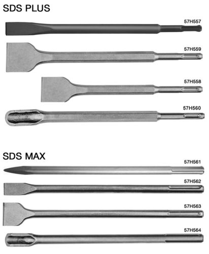 Formón para rayar SDS Plus 14 x 22 x 250 mm