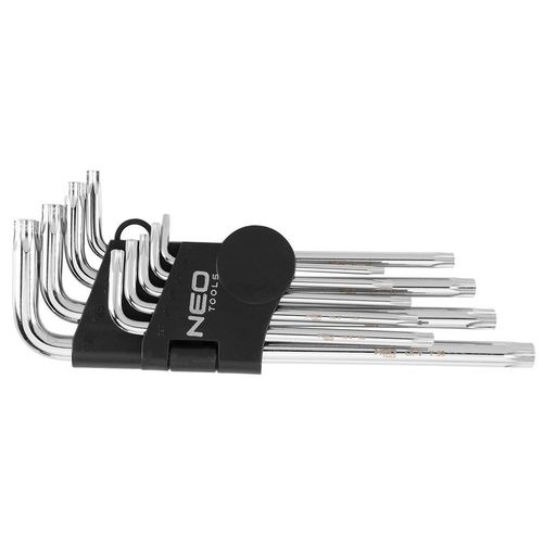 Llaves torx, juego 9 de piezas T10-T50