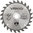 Disco de corte para sierra circular con puntas HM  185x30mm , 48 dientes