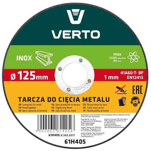 Disco de corte para metal Inox 22x1.0mm