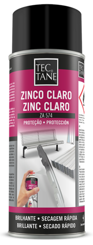 Spray Zinc Claro-brillante 400 ml