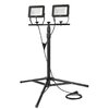 Lámpara de obra doble con trípode SMD LED 8500lm 230V.  Trípode de 1.8m, con cable