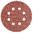 Hoja de lija circular 125mm ó 150mm, con velcro 8 agujeros. Pack 5 hojas
