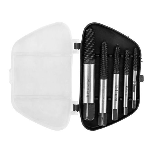 Extractores de tornillos. Juego 5 piezas