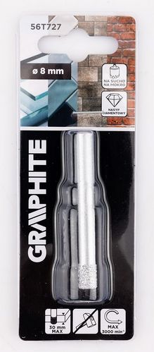 Broca de Diamante 8mm